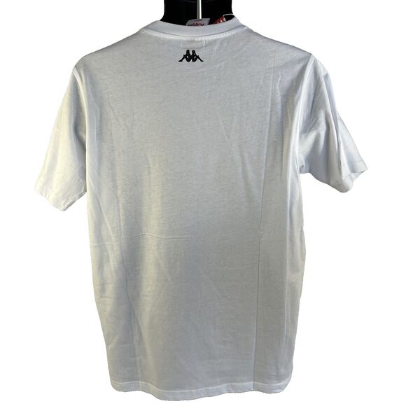 New Mens Kappa Logo Authentic Sameer Man T-Shirt Size Small NWT White - Picture 4 of 9